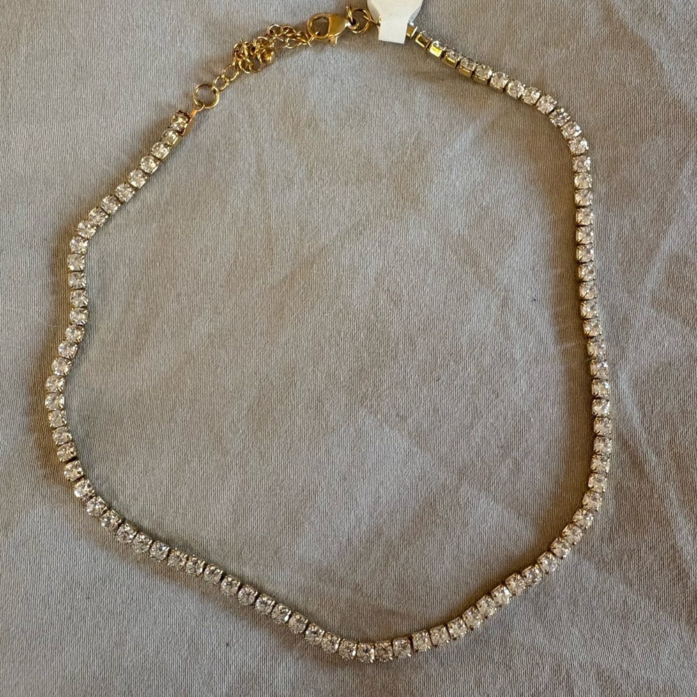 Elegant Gold and Silver tone Women's choker Necklace-Laval Quebec